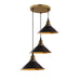 3 Lights Hanging Chandelier With Cable - KozeDecore