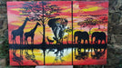 African Canvas wall Painting - KozeDecore